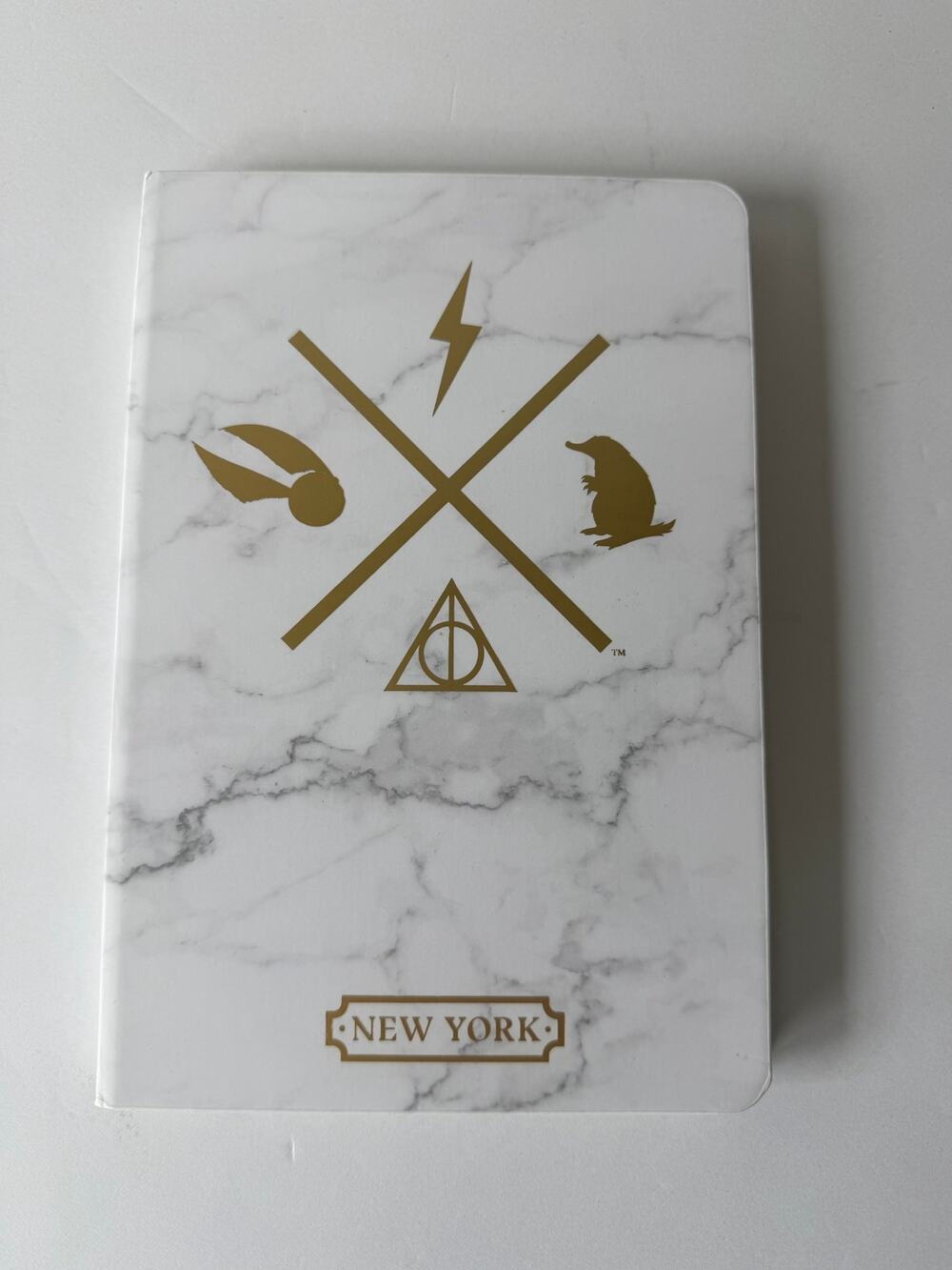 Wizarding World of Harry Potter New York Notebook 6"x8" Lined Snitch Niffler